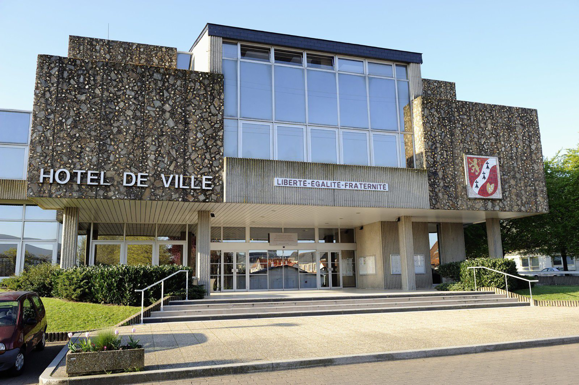 Façade de l'Hôtel de Ville