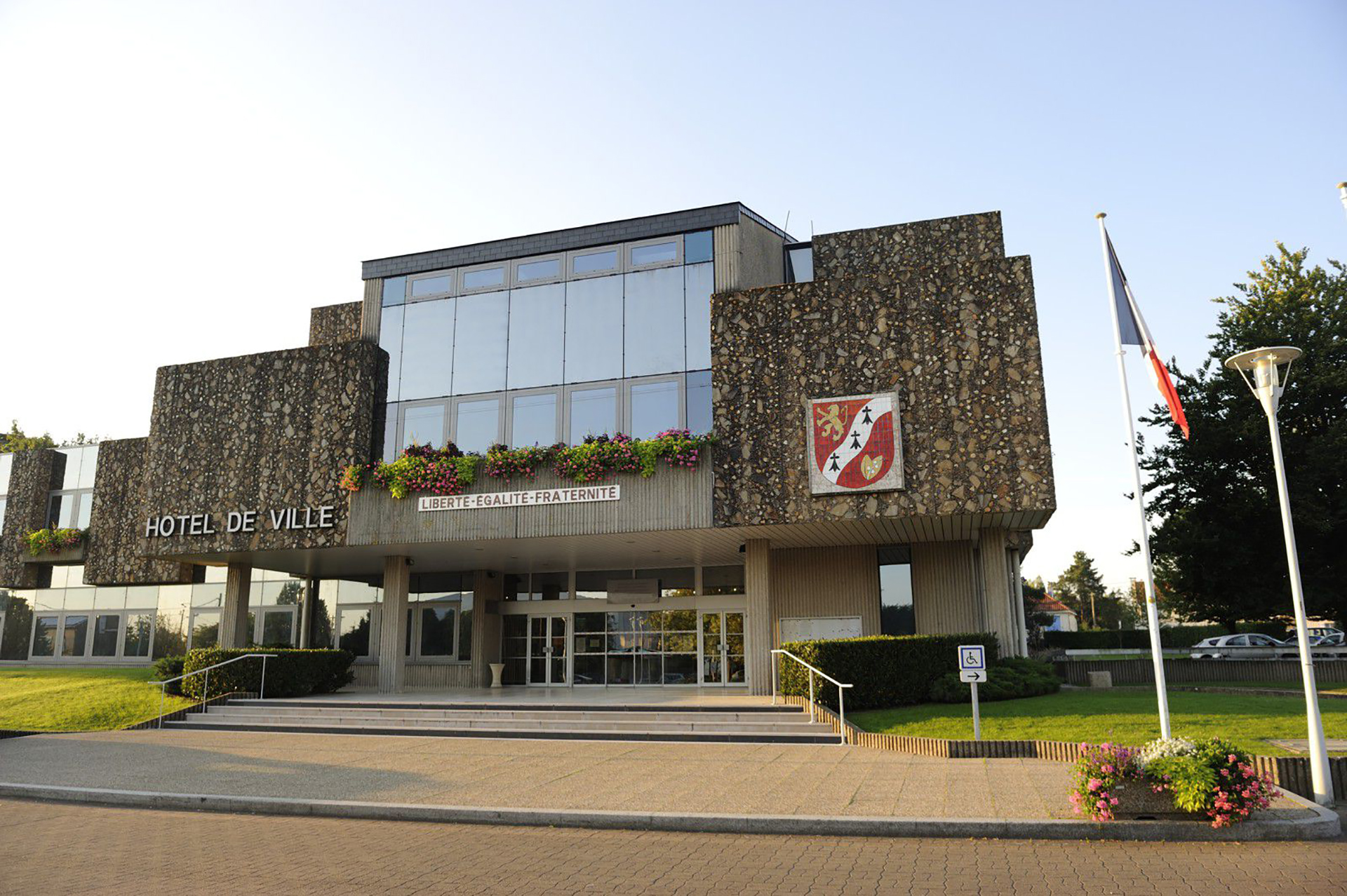 Façade de l'Hôtel de Ville