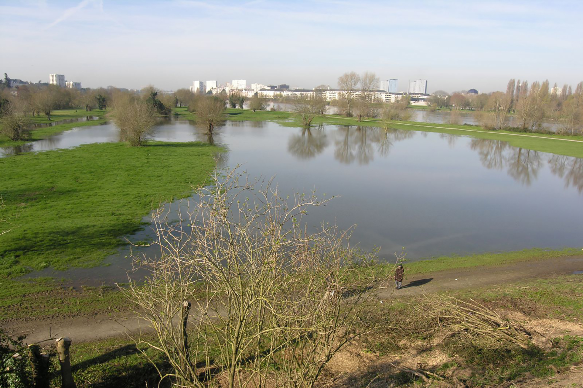 Île Forget inondée