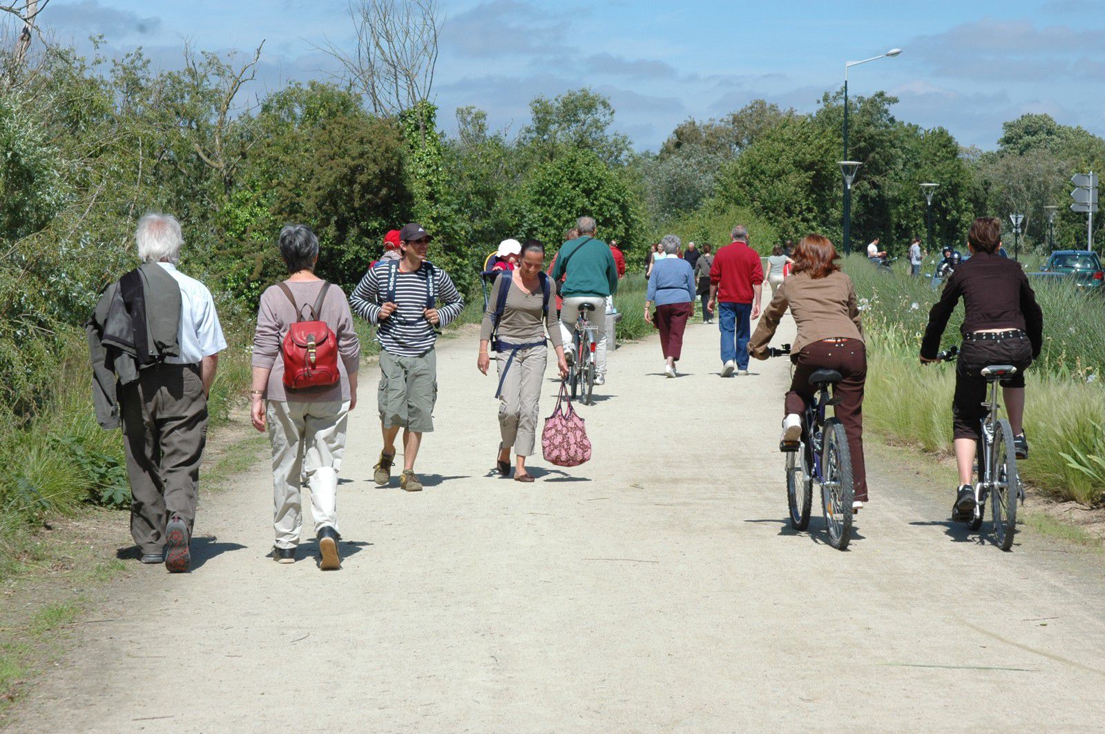 Sentier le long du Boulevard des Pas Enchantés