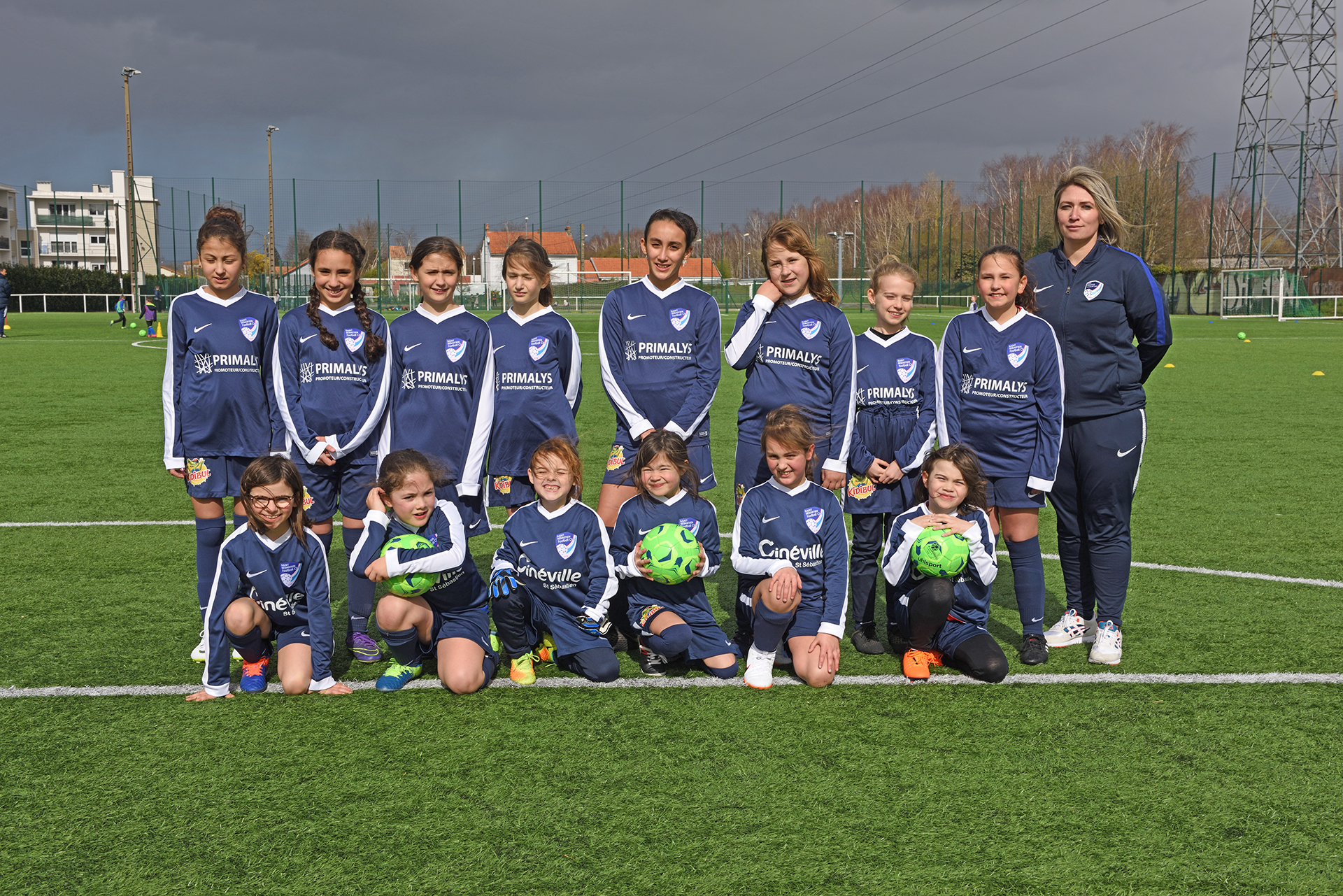 Equipe de football féminine