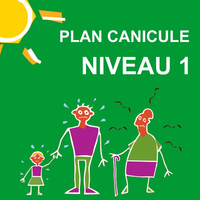 Visuel plan canicule niveau 1