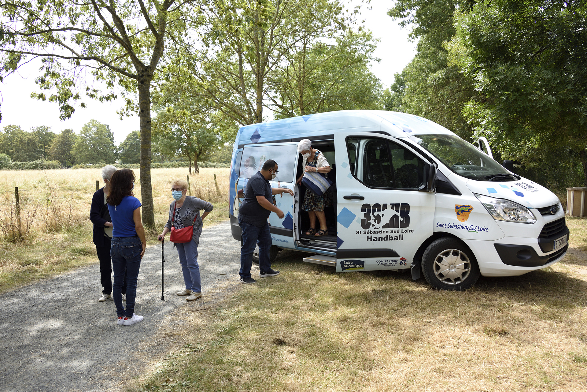 Transport solidaire et promenade sur les iles de Loire