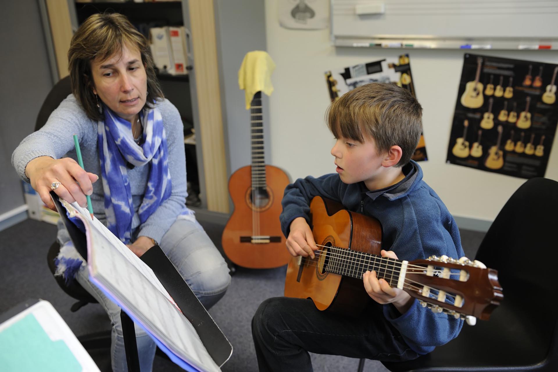 Leçon de guitare classique